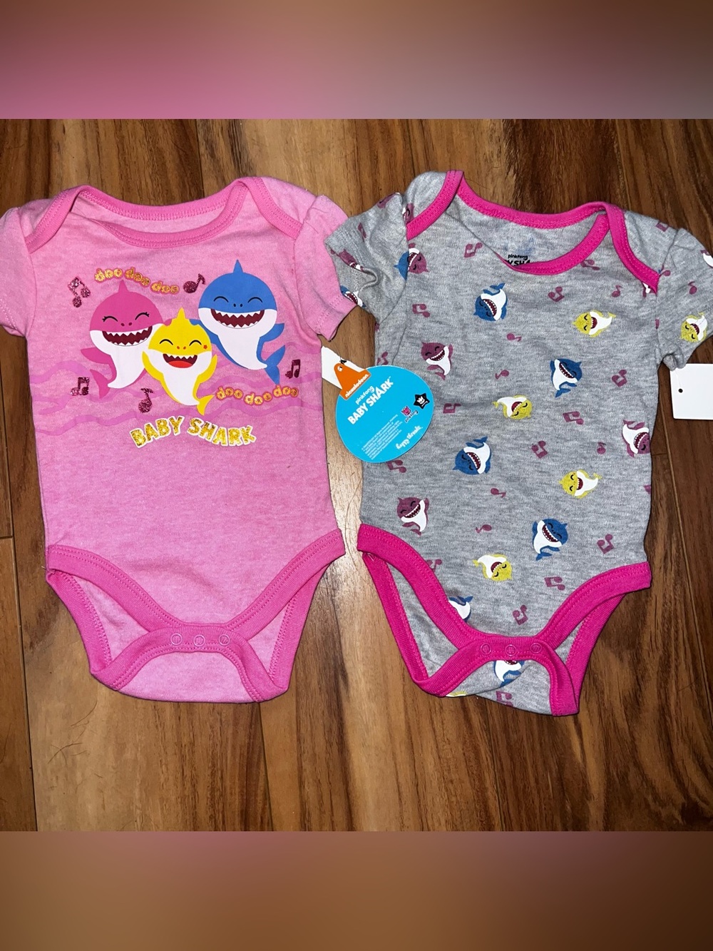 3/6M Baby Shark New tees